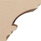 Ekena Millwork 9"W x 9"D x 9"H Wide Diane Rough Cedar Woodgrain TimberThane Corbel, Primed Tan CORUR09X09X09DIARCPR - alternate 6